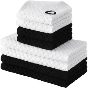 Serviettes turques en coton gaufré avec logo personnalisé en gros d'usine Serviettes de cuisine douces à séchage rapide avec techniques tissées résistantes à la chaleur - Product Image 1