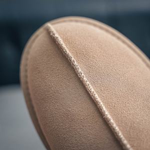 Chaussures d'intérieur pour femmes de marque de luxe de haute qualité, neuves, en coton et laine, à bout fermé, pour l'hiver, avec des bottes de neige surélevées, de designers, avec - Product Image 3