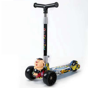 2020 nouveaux Produits Un Clic Pliant <span class=keywords><strong>Scooter</strong></span> Bébé Avec Lumière Et Musique - Product Image 2