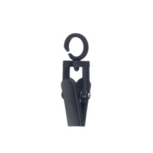 LEEKING Wholesale <strong>Mini</strong> Black White Colour 360 Degree Rotary Hook Hat Socks Clip High Quality Multifunction Plastic <strong>Hanger</strong> - Product Image 1