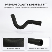 Tuyau de radiateur en caoutchouc EPDM pour système de refroidissement Volvo S60 V70 XC70 S80, référence 8623778 30680923, vente en gros usine