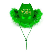 Irish St. Saint Patrick Patrick'S Lucky Day chapeau Festival Party Décorations Accessoires Chapeau Vert Pour St Patrick Jewelry Show