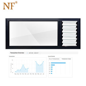 Çam ahşap meşe gibi iki panel hareketli panjur - Product Image 2