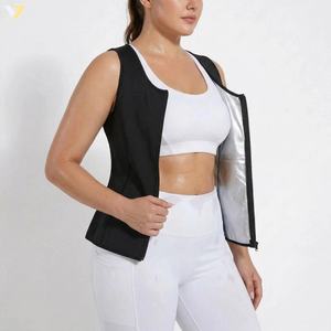 <span class=keywords><strong>Chaleco</strong></span> Sauna con Cierre <span class=keywords><strong>para</strong></span> Mujer, Cintura Alta, Control de Abdomen, Material Termoactivo <span class=keywords><strong>para</strong></span> Sudoración y Pérdida de <span class=keywords><strong>Peso</strong></span> - Product Image 2