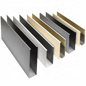 ACEBOND Baffle Hệ Thống Trần Giả Với Giá Thiết Kế Tấm Trần Hình Chữ Nhật Ăn Uống Hiện Đại Mới Bằng Nhôm Treo Bằng Kim Loại CN;GUA - Product Image 4