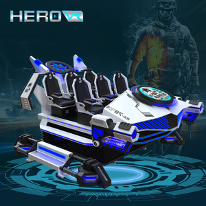 Simulateur de réalité virtuelle HEROVR 6 places 9D multijoueur <span class=keywords><strong>VR</strong></span> jeu cinéma pour intérieur extérieur écoles centres commerciaux éducation - Product Image 4