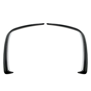 Amp-Z Rear Bumper Canard Body Kit Piano Black For Mercedes-Benz A-Class W176 A200 A250 PP Material - Product Image 1