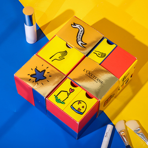 Personalizza confezione <span class=keywords><strong>regalo</strong></span> di lusso confezione personalizzata con Logo in carta cubo magico scatola a forma di cassetto per <span class=keywords><strong>regalo</strong></span> - Product Image 6