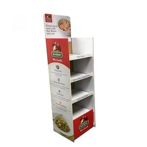 Rak Display Lantai Kardus Bergelombang Khusus untuk Promosi Mie Instan, Rak Makanan Cepat Saji, Merchandiser Ritel Supermarket - Product Image 5