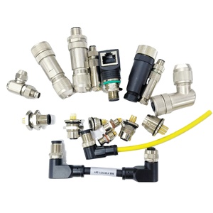 BEXKOM M5 M8 M9 M12 M16 M23 livraison rapide à faible coût IP67 connecteur de blindage EMC circulaire compatible liants Amphenols Phoenixs - Product Image 1