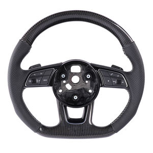 Volante Completo de Fibra de Carbono OEM con Levas para Audi S5 B8.5 S3 <span class=keywords><strong>A4</strong></span> A8 Q5 <span class=keywords><strong>2009</strong></span> - Product Image 3