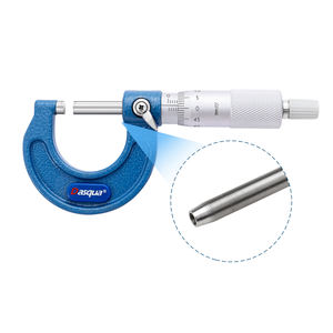 Micrometro Esterno Analogico DASQUA di Alta Qualità 0-25 mm Graduazione 0,01 mm 0-1'' Strumento di Misurazione Manuale - Product Image 4