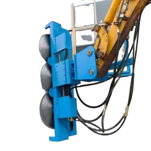 Scie à branches hydraulique télescopique montée <span class=keywords><strong>sur</strong></span> excavatrice pour l'aménagement paysager municipal et les vergers – Approvisionnement direct usine - Product Image 4