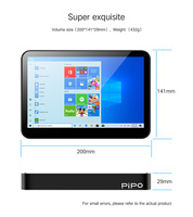 جهاز لوحي Soyeer الأكثر مبيعًا 8 بوصة صغير الكل في واحد N4020 WIN10 PRO 8 بوصة 3GB + 64GB يفوز جهاز لوحي 10 X2S