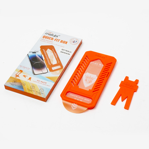 2026 Mietubl Protezione Schermo in Vetro Alluminio ad Alta Resistenza con Funzione Dual Quick Fit per iPhone 17 Pro Max - Product Image 5