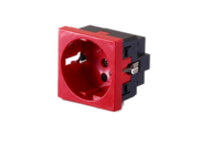 Module de prise électrique mosaïque 45*45mm avec protection contre la fuite à la terre