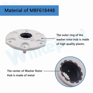 MBF618448 (PBT-GF30) Cho <span class=keywords><strong>LG</strong></span> Tùy Chỉnh Trục Tay Áo Máy Giặt Bằng Nhựa Rotor <span class=keywords><strong>Hub</strong></span> Tương Thích Máy Giặt Trục - Product Image 6