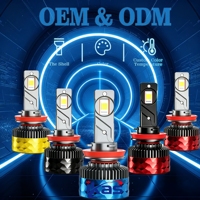 Phares LED de voiture IKAS Factory de qualité supérieure 75W super lumineux H1 H4 H7 9005, système d'éclairage automobile H4, phares LED Canbus pour voiture