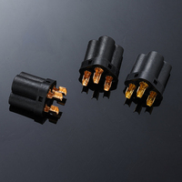 Connecteur d'alimentation en cuivre C5, broche mâle/femelle, type queue de prune, queue de Mickey, queue en forme de huit, 10A 12V