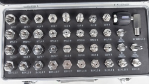 Conectores Universales de Acero Inoxidable HSIN600-1, Adaptadores para Instrumentos, Accesorios OEM - Product Image 2
