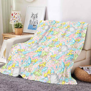 Manta de Bebé de Alta Calidad, Suave y Lavable, con Diseño de la Hada Tinker Bell, para Niñas, con Impresión Personalizada - Product Image 3