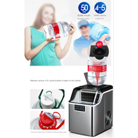 Nouveau design de machine à glaçons domestique 35kg Machine à glace intelligente automatique commerciale Petite mini machine à glaçons portable
