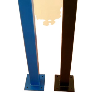 Barrera de Estacionamiento de Acero Inoxidable para Exteriores, para Estacionamientos, Calles y Seguridad Vial |   Bolardo de Tráfico Fijo de Acero Directo de Fábrica - Product Image 1