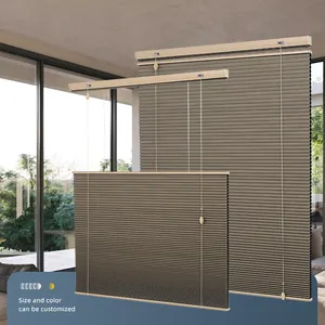 MANY Unique Design Top Down Bottom Up Bead Chain Cordless Window Curtain Honeycomb Shade Blinds