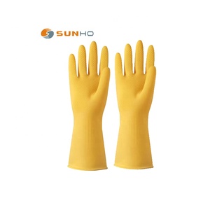 Gants de nettoyage réutilisables en latex pour la vaisselle, gants de ménage en caoutchouc, gants de cuisine pour la cuisson - Product Image 2