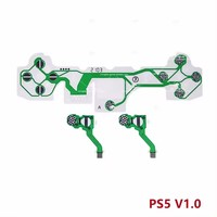 Film conducteur, câble flexible, pièces de réparation pour PS5 V1 V2 V3, ruban de boutons, circuit imprimé