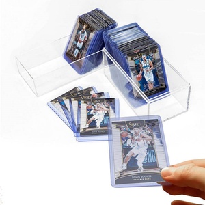 Étui de protection semi-rigide transparent en PVC personnalisé pour cartes de visite, épaisseur 35pt, avec motif de dessin animé, pour le classement et le commerce - Product Image 5