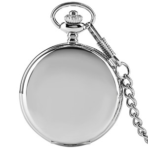 Vente en gros <span class=keywords><strong>Montre</strong></span> à quartz <span class=keywords><strong>vintage</strong></span> classique pour hommes, <span class=keywords><strong>montre</strong></span> de poche personnalisée au laser avec logo en acier inoxydable à la mode, 47mm - Product Image 1