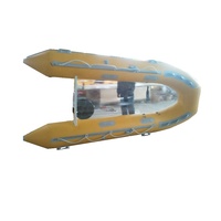 Bateaux gonflables à fond transparent à grande vitesse, 3,6 m, très vendus