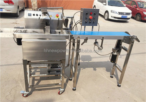 เครื่องเคลือบช็อกโกแลตขนาดเล็ก ราคาประหยัด พร้อมสายพานทำความเย็น - Product Image 3