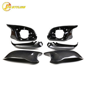 6 Cubiertas de Espejos Retrovisores Laterales de Fibra de Carbono para BMW Serie 1 2 3 4 X F20 F21 F22 F23 F30 F31 F32 F33 F36 E84 F87 <span class=keywords><strong>M2</strong></span>, Repuesto - Product Image 1