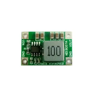 Nd1805ta Mini-Formaat 5a DC-DC Converter Step-Down Module Spanningsregelaar Buck Board 4.5V-18V Naar 3V 3.3V 3.7V 4.2V 5V 6V