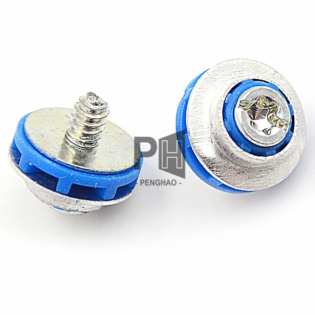Durable Computer Parts Original HP Screws for HP 3.5" HDD Compaq Blue Hard Drive Isolation Mounting HP Screws Damping Screw