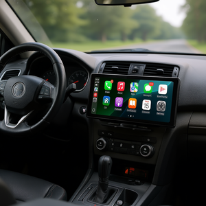 Autoradio universel 10 pouces avec CarPlay, Android Auto, connectivité Bluetooth, ports AM, FM et AUX - Product Image 2