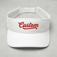 Casquette de baseball sport décontractée réglable personnalisée, visière d'été à dessus ouvert pour la plage, les activités de plein air, la pêche, pour femmes et hommes