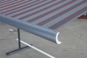 Cina tenda da sole fabbrica Patio esterno toldos para patii sensore alluminio cassetta completa tenda da sole motorizzata tenda da sole retrattile prezzo