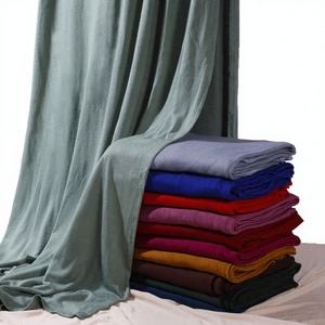 Écharpe/Hijab long en piqué de coton mercerisé de haute qualité pour homme, tout-en-un, coupe-vent, anti-sable, respirant, absorbant la transpiration, protection solaire - Product Image 1