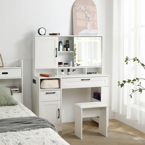 Meuble <span class=keywords><strong>de</strong></span> salon <span class=keywords><strong>de</strong></span> marque privée personnalisé unité tv moderne femmes coiffeuse avec <span class=keywords><strong>spot</strong></span> en gros en vente <span class=keywords><strong>de</strong></span> meubles <span class=keywords><strong>de</strong></span> chambre à coucher hôtel - Product Image 2