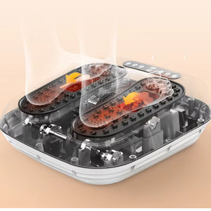 Tapis de massage pliable pour les pieds et les jambes en ABS - Masseur de pieds portable avec rouleaux pour un rangement compact et les voyages - Product Image 6