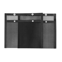 Tapis de barbecue portable de style coréen antiadhésif 3631 pour le camping et les grillades au barbecue, outil de cuisson de haute qualité