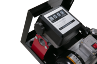 ETP-80A 220V AC 12V DC débitmètre auto-amorçant Diesel huile Station-service Mobile Mini distributeur de carburant Kit de pompe de transfert de carburant électrique