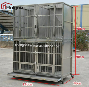 <span class=keywords><strong>Cage</strong></span> pour chien modulaire professionnelle, personnalisable, amovible, en acier inoxydable 304, résistante à l'eau, écologique, durable, sûre, 4 - Product Image 4