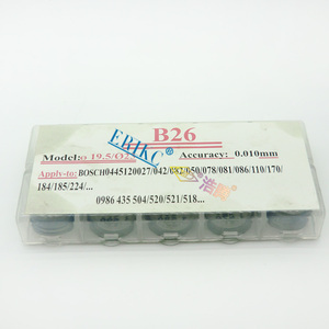 Erikc B26 phun Gasket Kit và phổ biến đường sắt vòi phun kim van Lift điều chỉnh miếng Chêm, diesel phun Gasket Kích thước: 1.56-1.60mm - Product Image 1