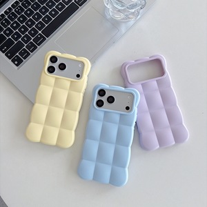 Custodia Protettiva Antiurto in TPU con Motivo a Nuvole e Design a Griglia per <span class=keywords><strong>iPhone</strong></span> 18 17 Pro Max, 16 15 14 Pro Max - Product Image 3
