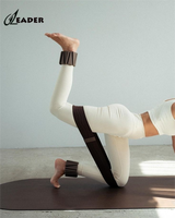 Paire de poids réglables pour chevilles et poignets, bracelets lestés en silicone souple, bandes de fitness pour yoga et Pilates