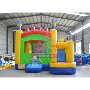 Castillo Inflable de Dibujos Animados para Fiestas, Parque de Atracciones, Área de Juegos Interior, PVC de Grado Comercial, 300-500 kg, Nuevo Diseño - Product Image 1